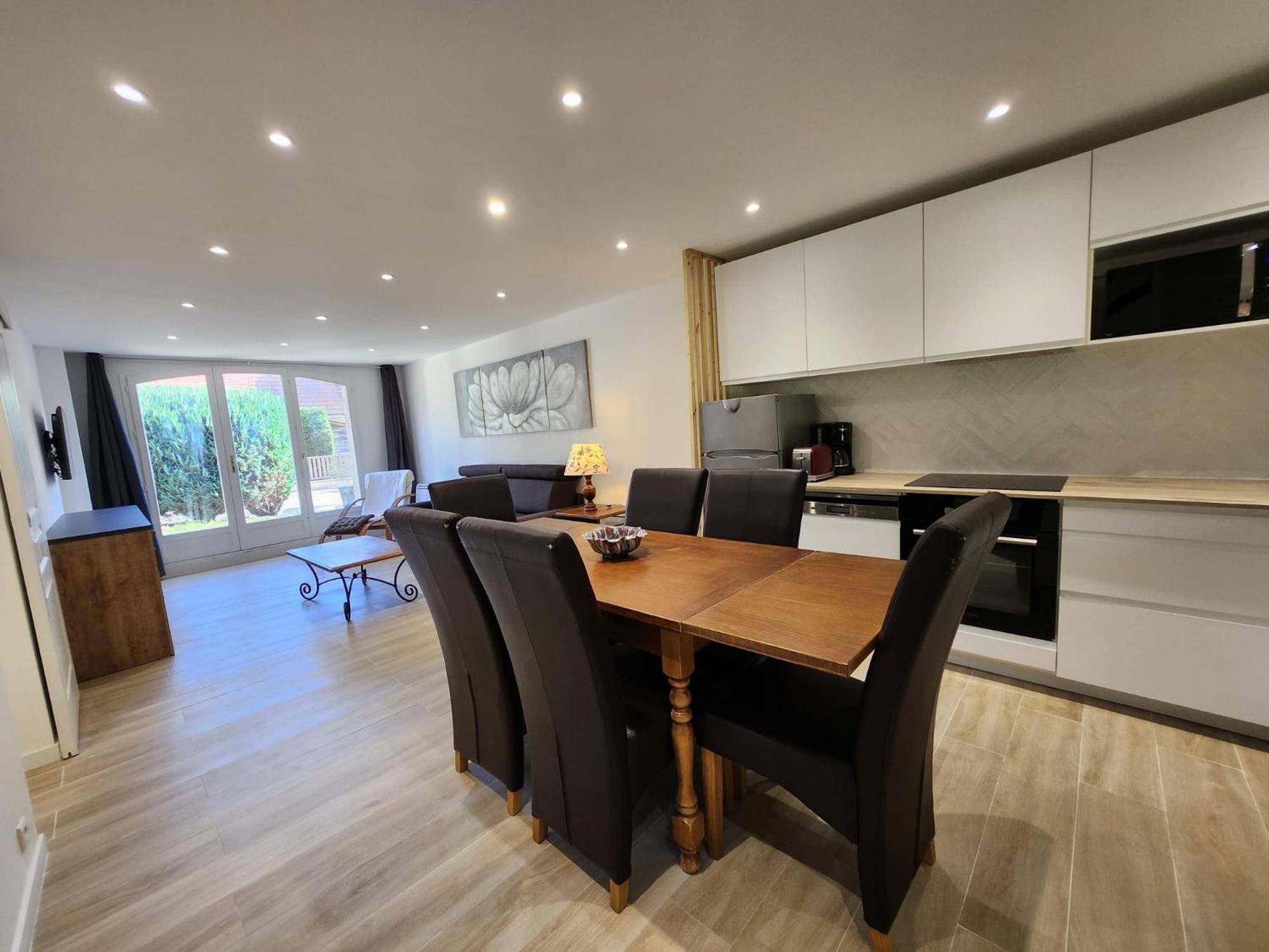 Appartement T3 Avec Jardin Proche Village 尚普索地区圣博内 外观 照片