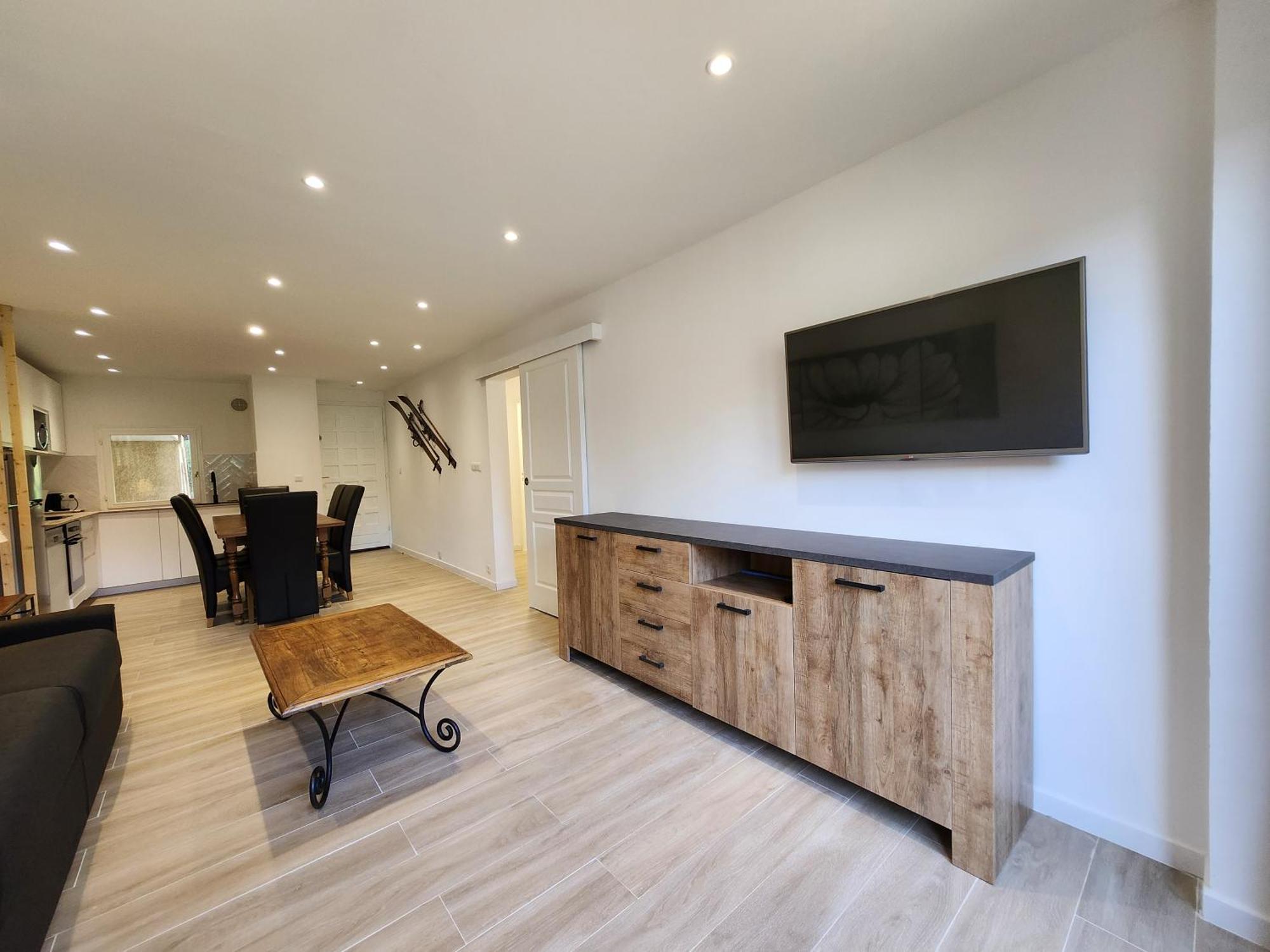 Appartement T3 Avec Jardin Proche Village 尚普索地区圣博内 外观 照片