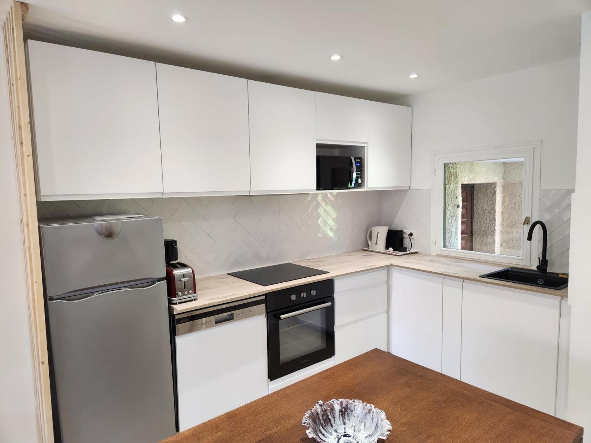 Appartement T3 Avec Jardin Proche Village 尚普索地区圣博内 外观 照片