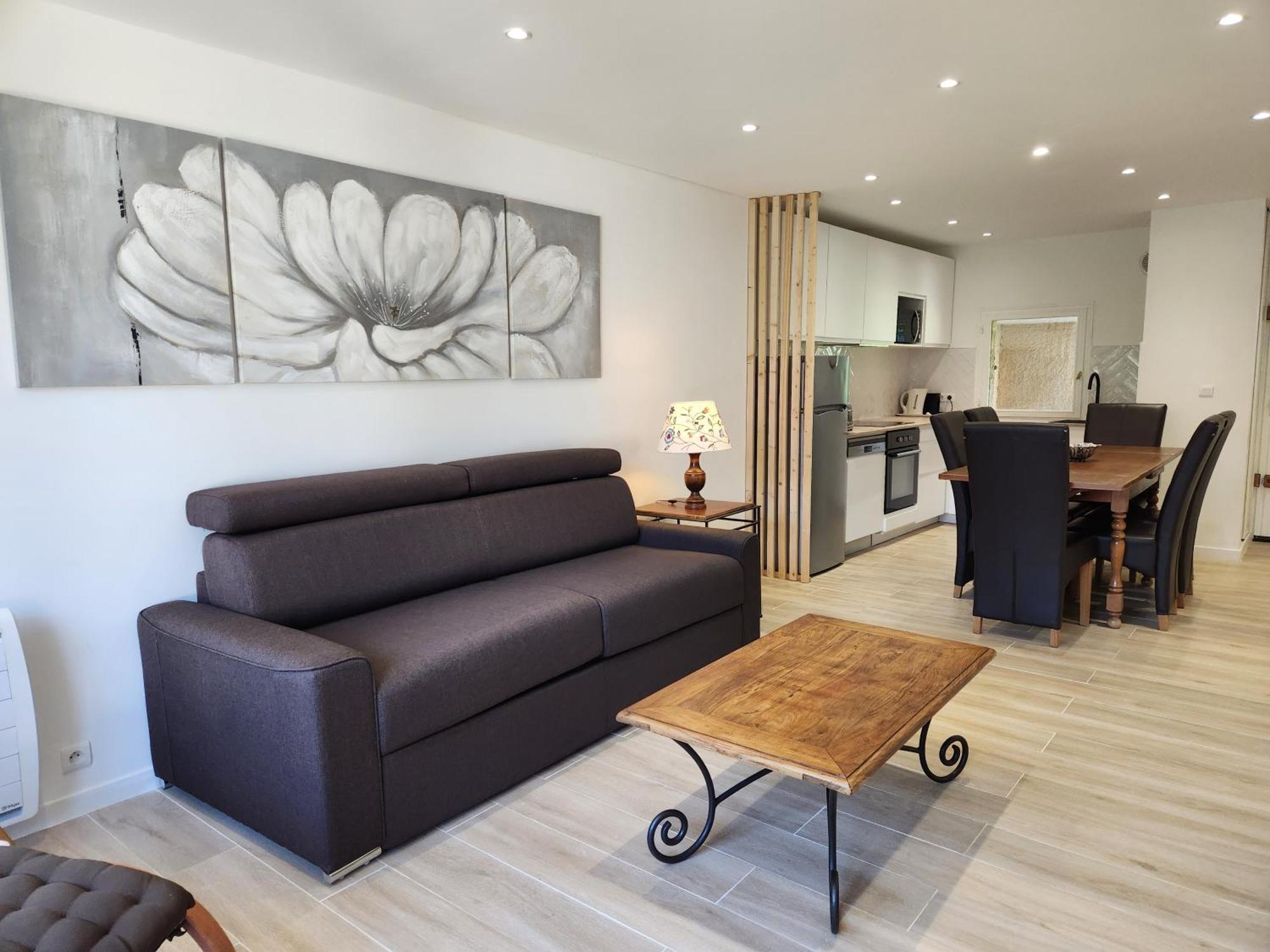 Appartement T3 Avec Jardin Proche Village 尚普索地区圣博内 外观 照片