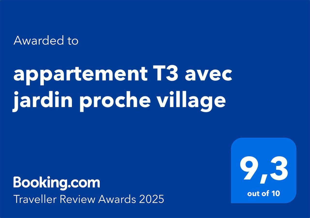 Appartement T3 Avec Jardin Proche Village 尚普索地区圣博内 外观 照片